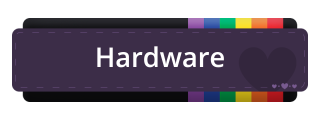 Hardware Panel from Rainbow Gay Pride Panels Theme.
